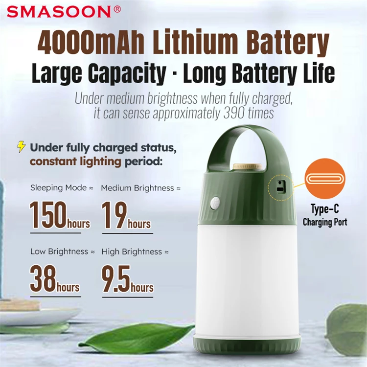 Chinese manufacturer Portable Rechargeable Led Lantern For Outdoor Camping & Garden white noise night light