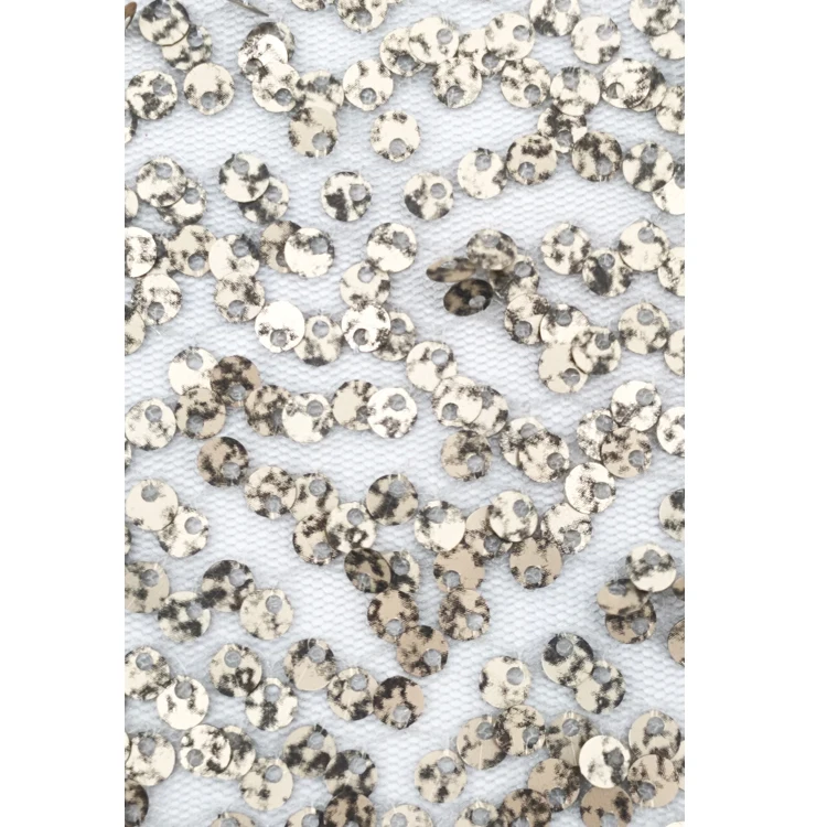 Последнее поступление, Золотая блестящая Кружевная декоративная ткань, профессиональная вышивальная ткань