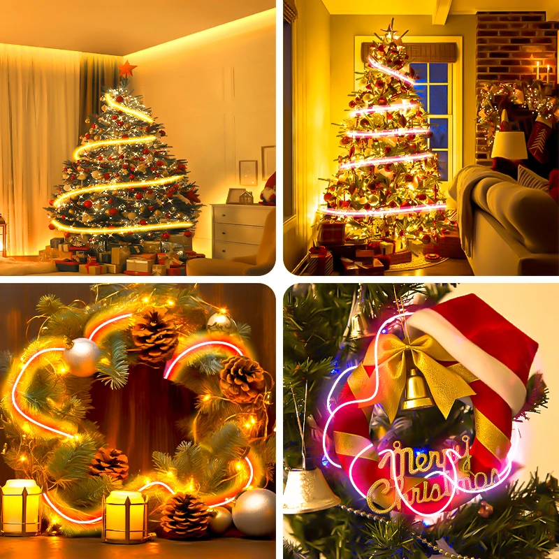 Wholesale Indoor Decor 5M RGB Led Light Tape 5050 SMD 5v24V Flexible Led Strip Lights for Christmas Decor