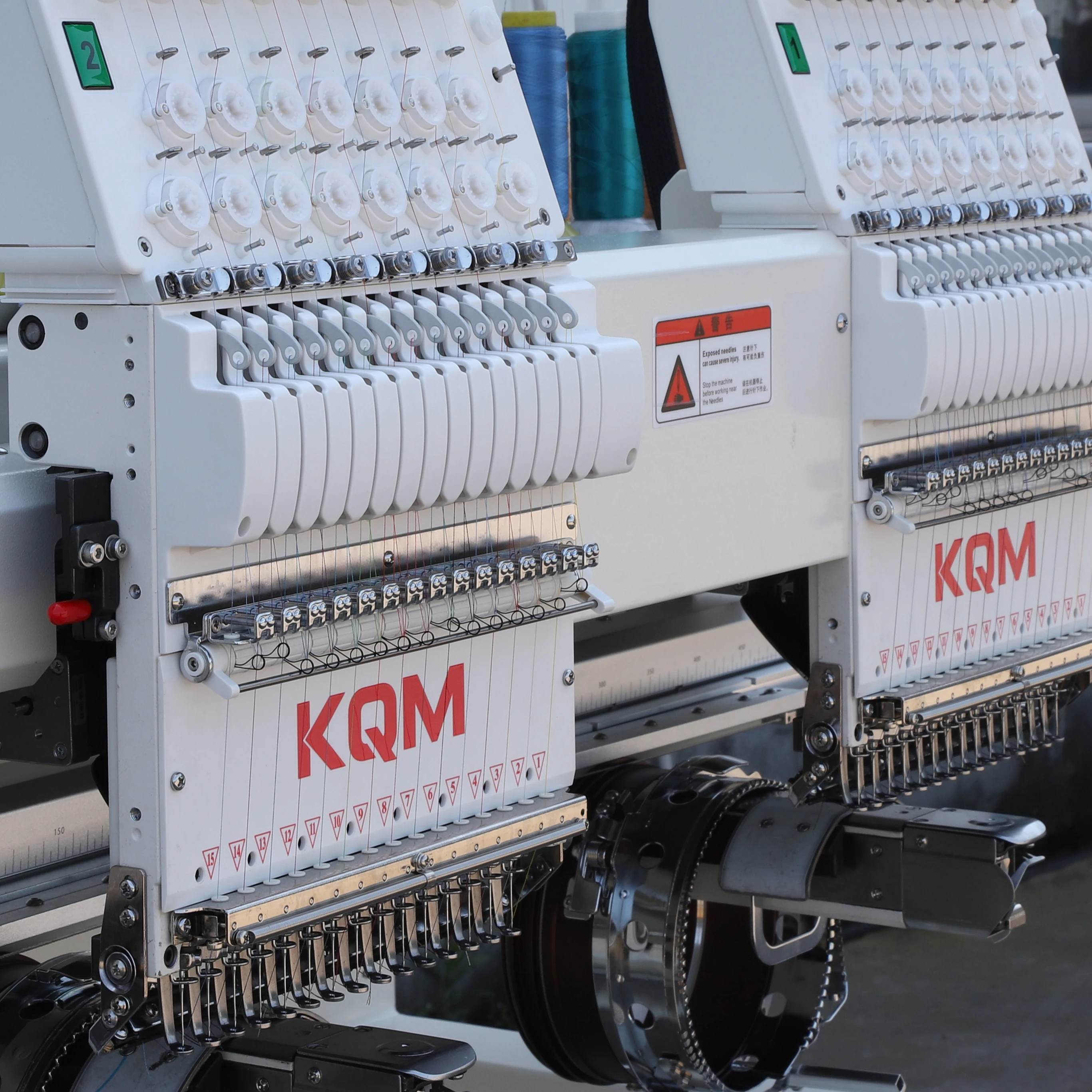Liner Guide Rail Smoother Flat Hat Cap 2 Heads Multi Needle Embroidery Machine With Small Needle Parts