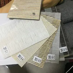 Adjustable Sliding Panel Double Rail Track Cordless Blind Curtain