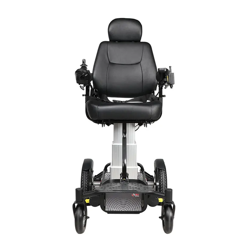 24v 250w*2 Brush Motors Power Electric Wheelchairs 360 Degrees Joystick Electric Wheelchair For Disabled