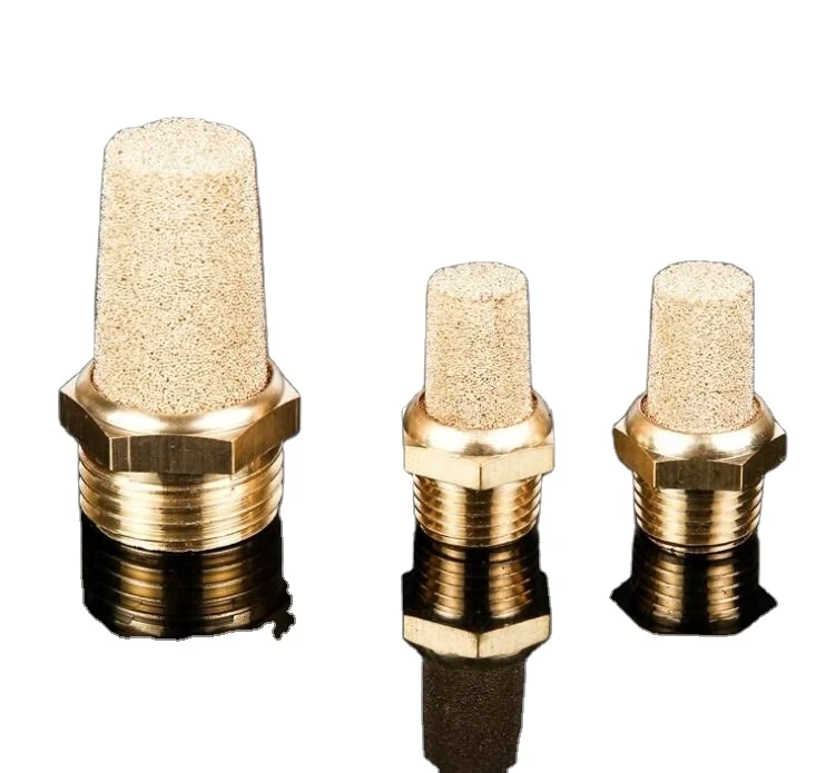 Pneumatic Air Silencer Copper Pneumatic Air Muffler BSL BESL SD BSLM Brass Flow Control Exhaust Muffler Throttle Valve for air