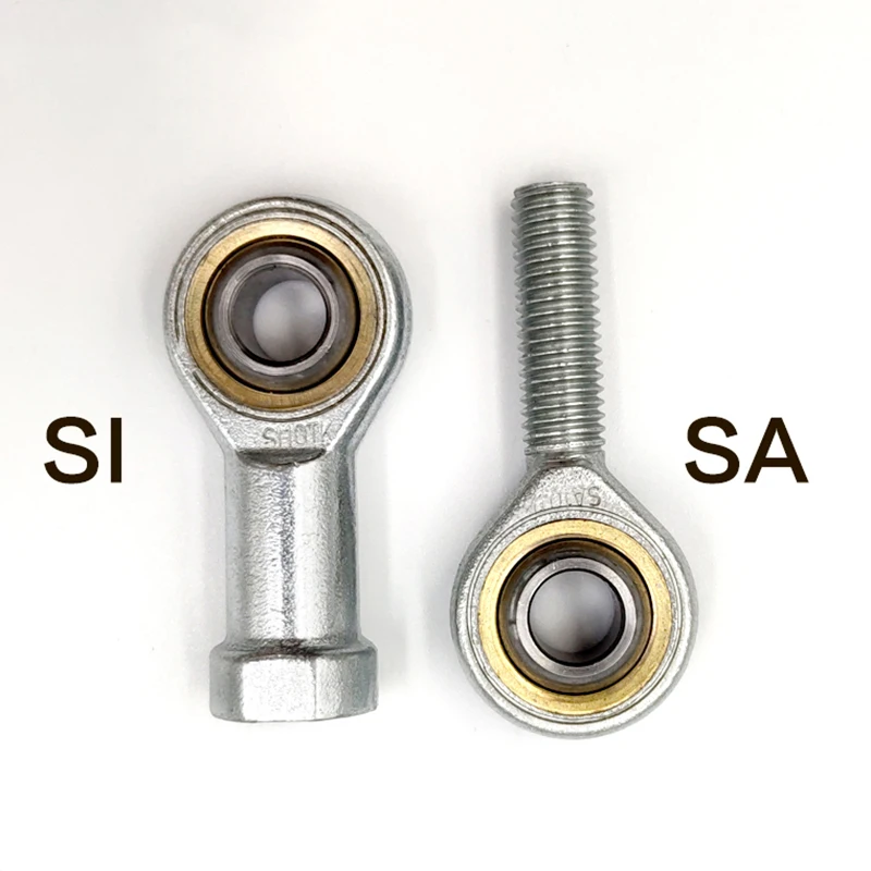 SI SIL5 6 8 12 14 16 18 20 22 25 28 30TK SA SAL5 6 8 12 14 16 18 20 22 25 28 30TK metric male left Rod end joint bearing
