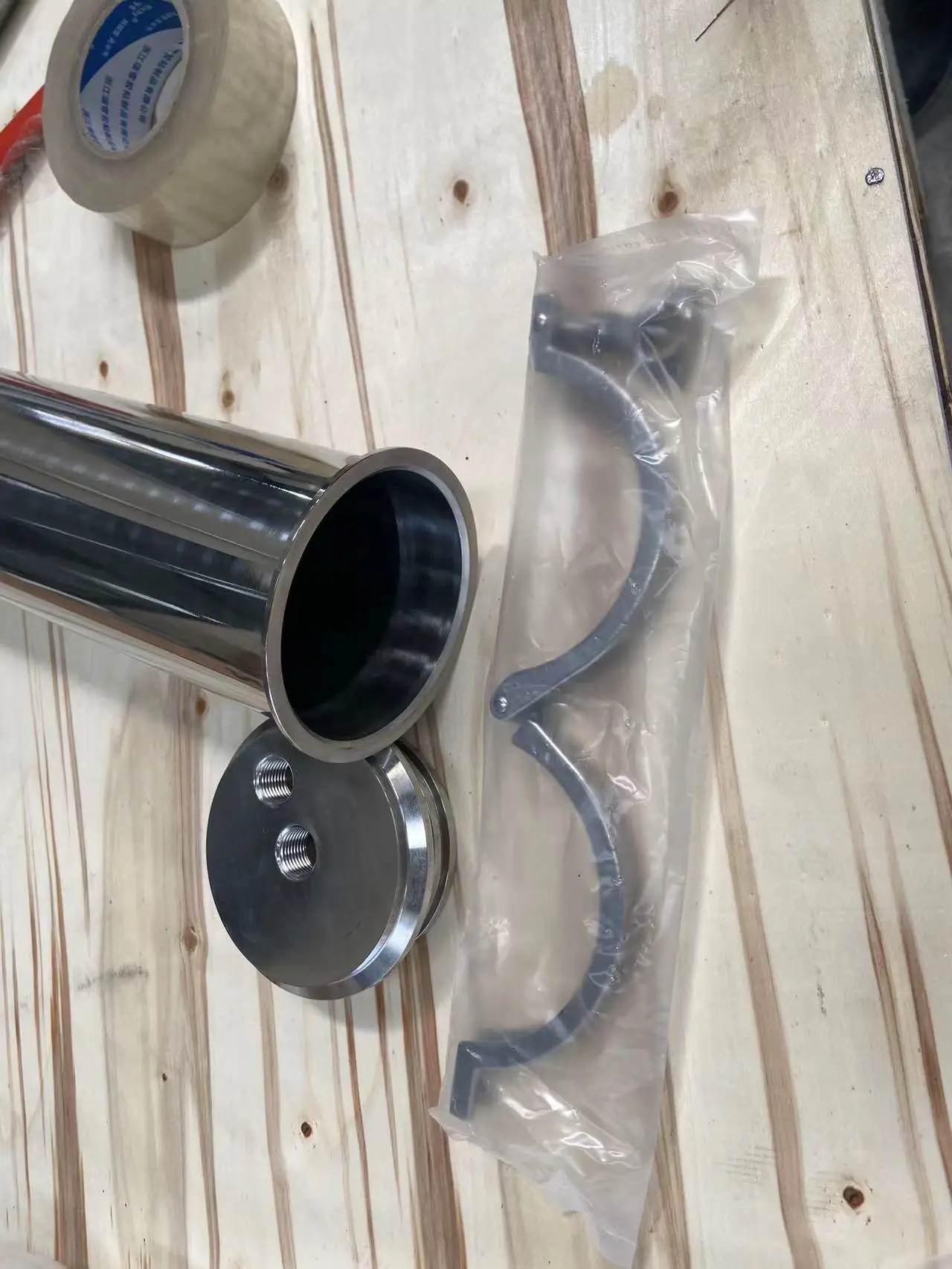 Reverse Osmosis Stainless Housings 4040 With Tri Clamp Type Stainless End