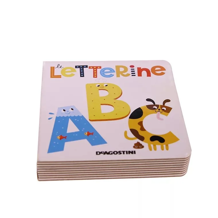 Manufacturer High quality Full Color ABC Alphabet Learning Books For Kids children board books