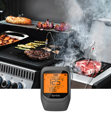 Electronic LCD Backlight Digital Grill BBQ Food Thermometer Shenzhen Pro-07