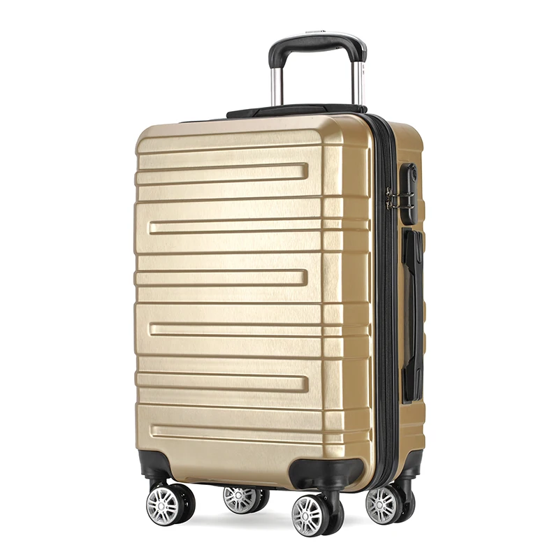 20 inch 24 inch 28 inch custom logo travel luggage trolley abs luggage suitcase sets