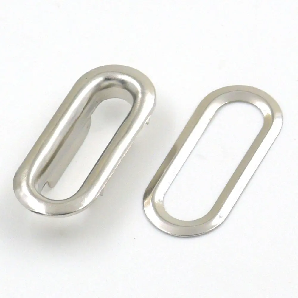 Good Price Wholesale or OEM Service Metal Square Triangle Rectangle Hexagon Oblong Oval Eyelets