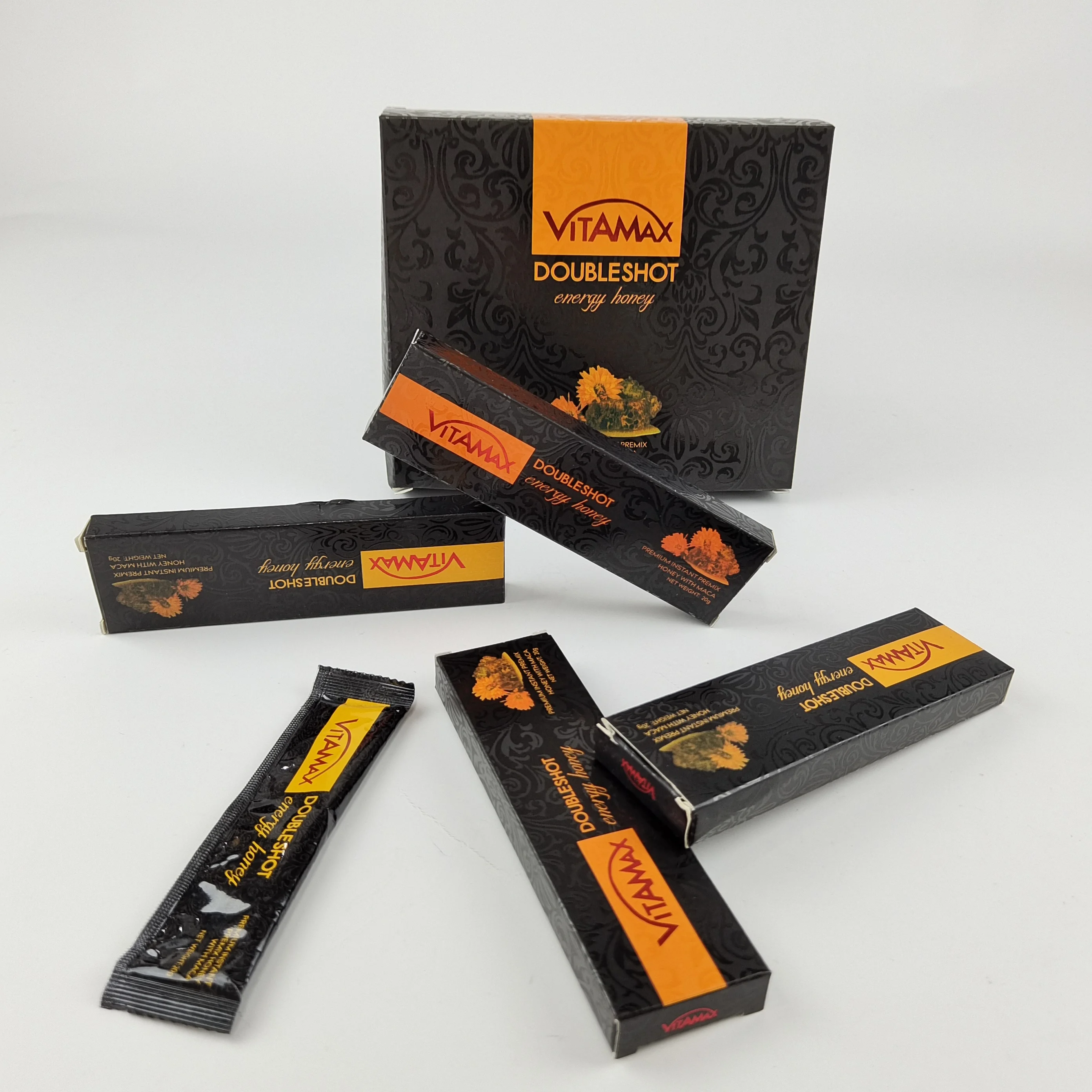 Wholesale Custom Printed Small White Folding Carton Honey Packaging  Box Kraft Paper Box