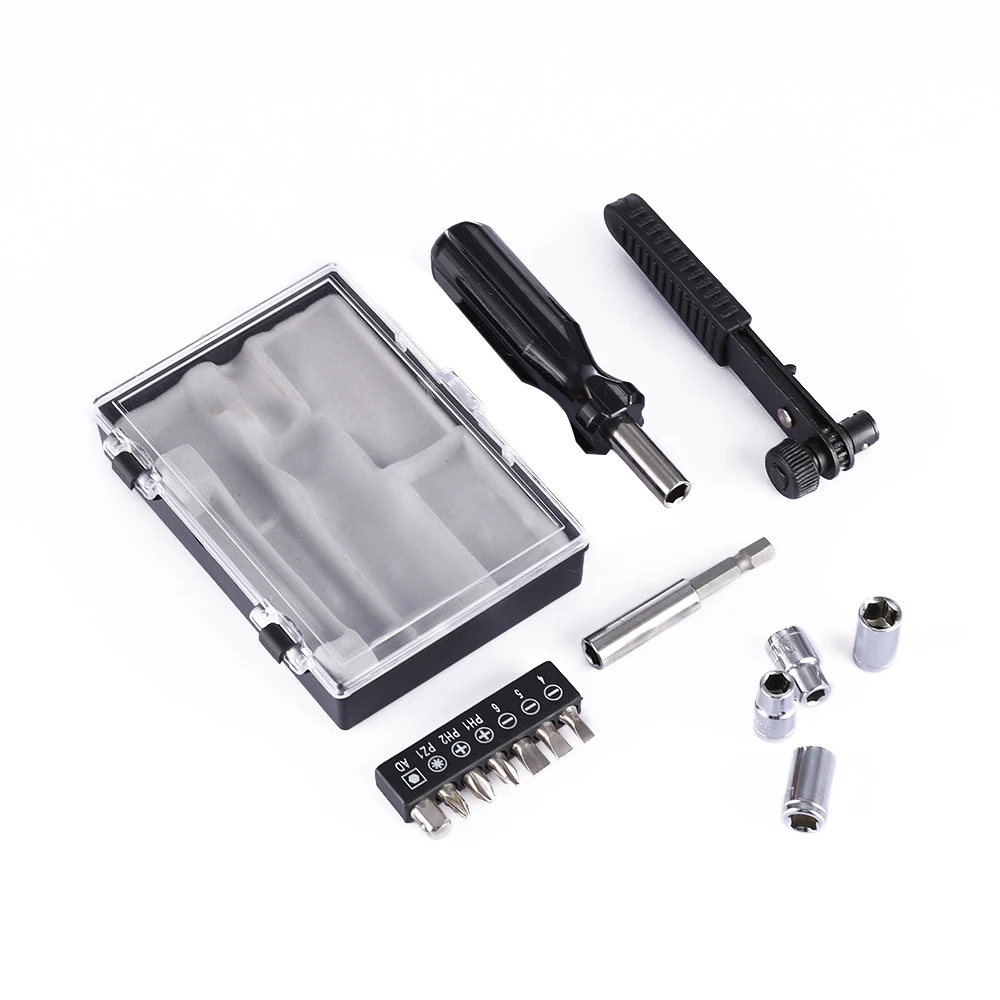 Hot Selling Repair Mixed Tool 13PCS or 14PCS Hand Tool Kits with Wall Hanging Hook