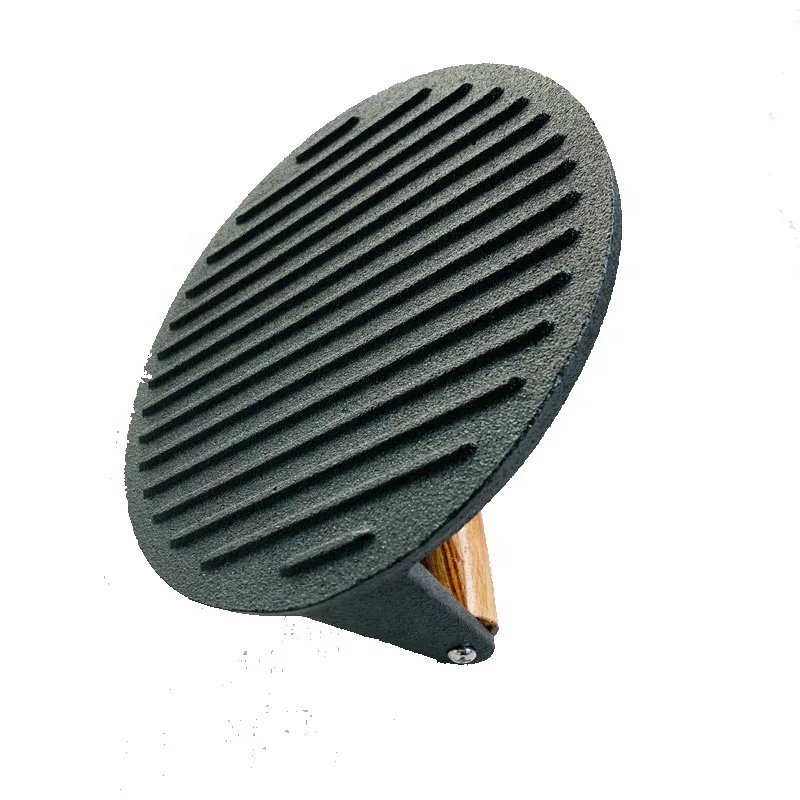 Пользовательский чугунный пресс для мяса бургеров и стейков бекона