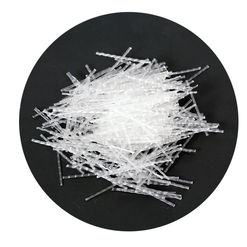 Concrete reinforcement Synthetic waved macro fibers High dispersion monofilament Polypropylene PP fibres from China suppliers