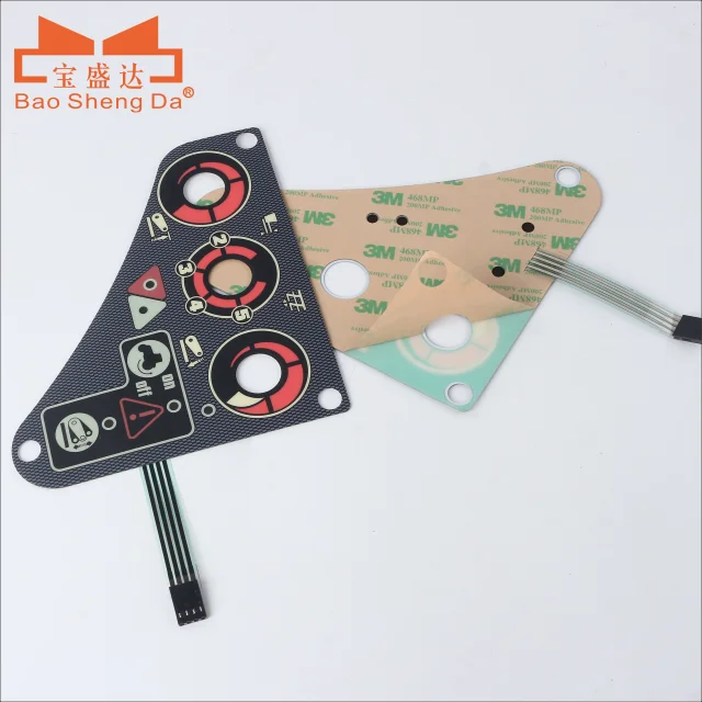 OEM ODM Embossed Tactile Button IP68 Waterproof keypad