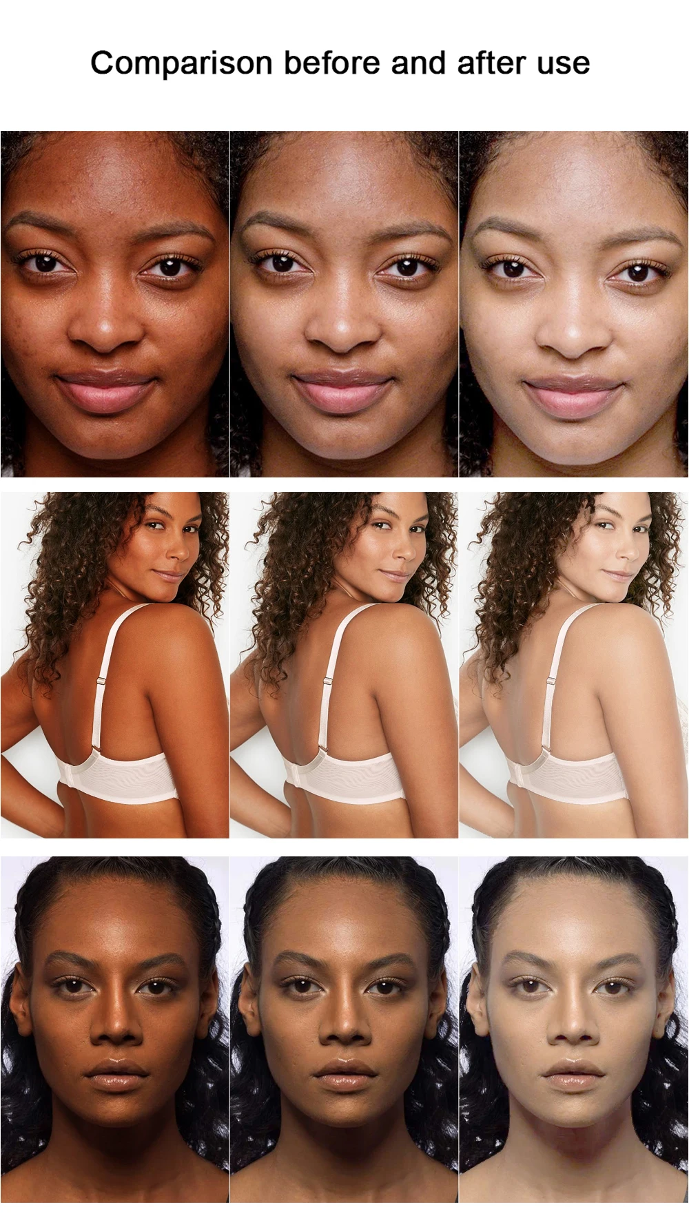 Natural Organic 5D Gluta Diamond Facial Cream with Vitamin C Whitens Brightens Skin Reduces The Appearance of Dark Spots