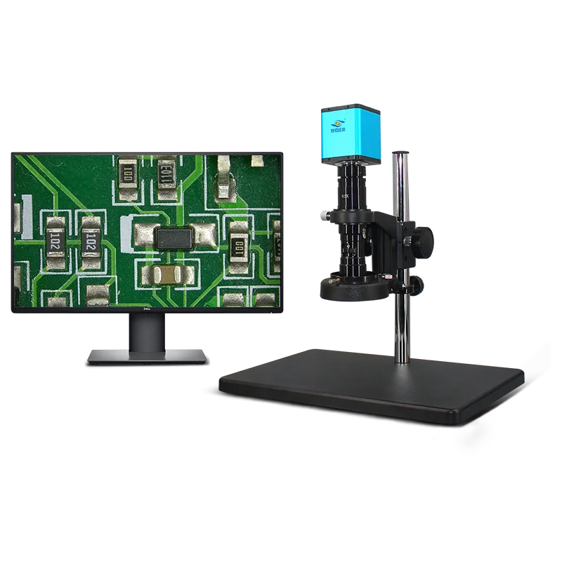 BOSHIDA  boom arm stand Auto focus digital video microscope  for electronics checking and industry inspection
