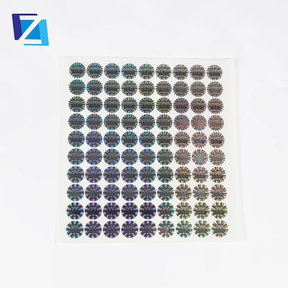 Holographic adhesive 3d label Anti-counterfeiting adhesive