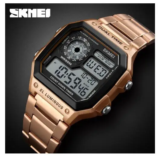 SKMEI 1335 стильные роскошные новые дешевые низкие цены на складе рекламные кварцевые часы мужские с ремешком из нержавеющей стали