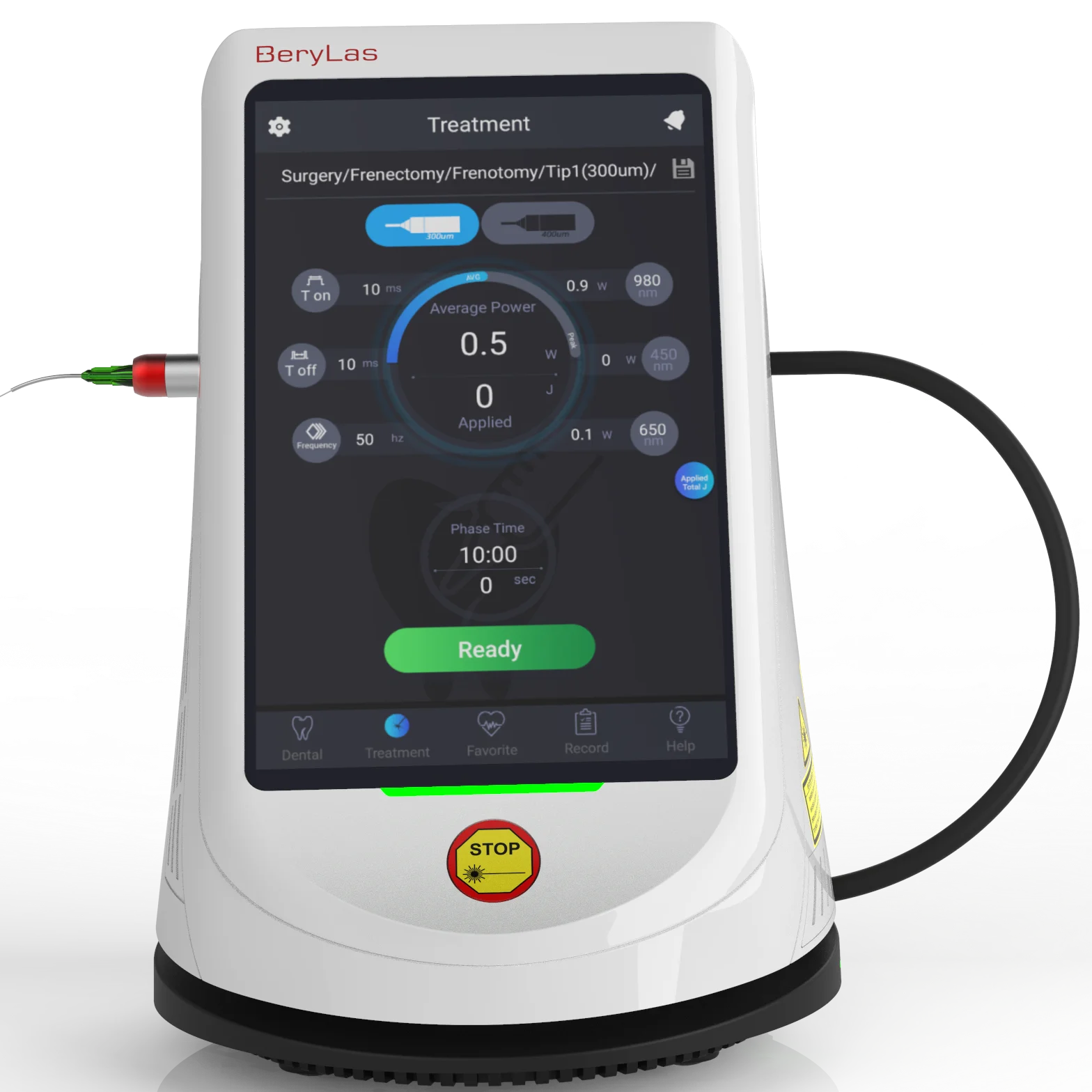 2023 latest medical dental laser 450nm 650nm 980nm tri-wavelength dental diode laser device