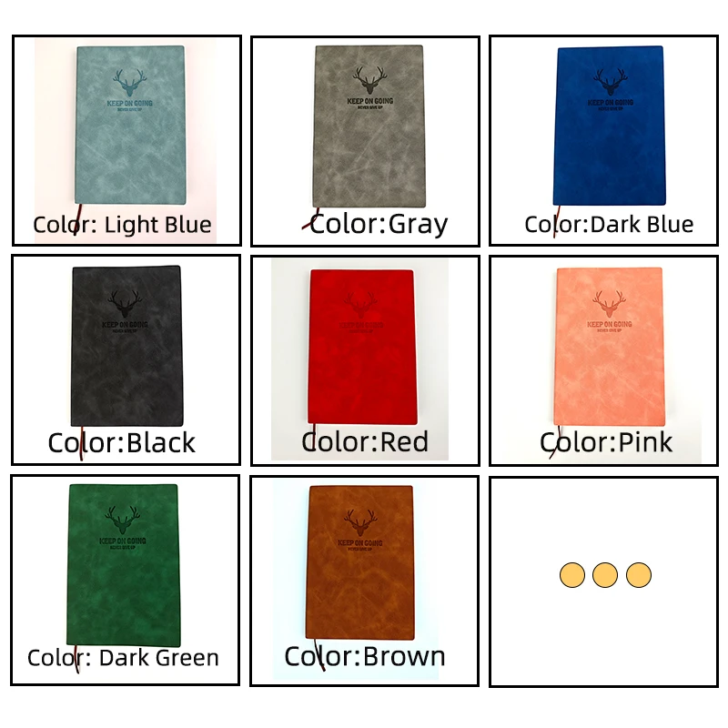 source factory custom leather notebook journal stationery office stationery hardcover notebook a5