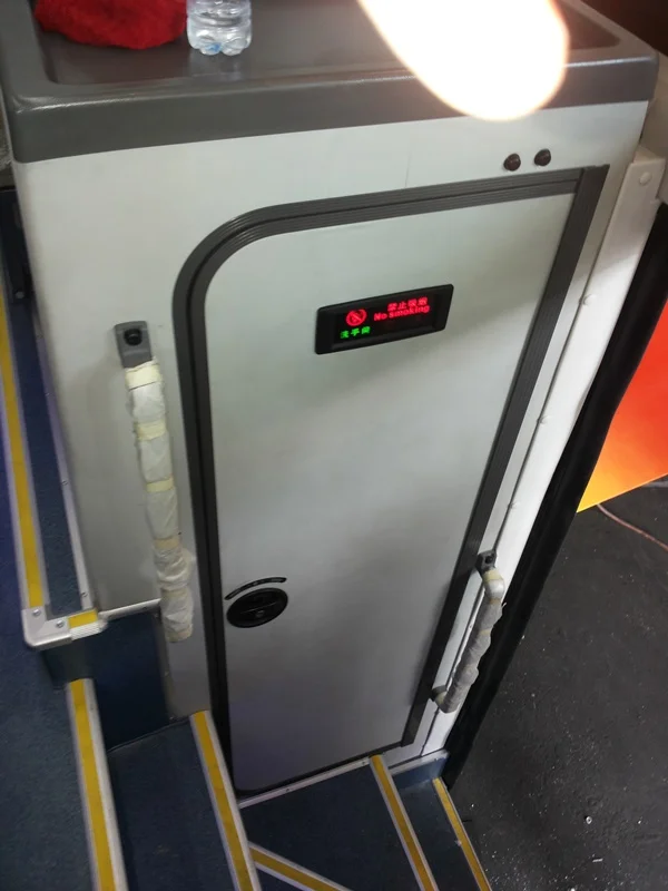 Bus Toilet which used for bus middle entry