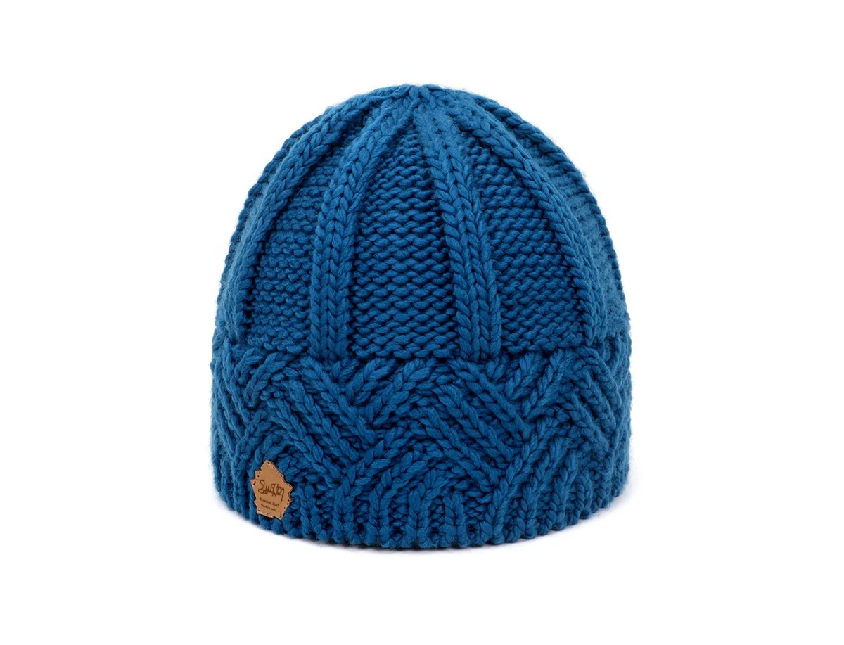 Best selling Knitted beanies Hat Acrylic high quality warm cheap unique design Knitted beanies Hat