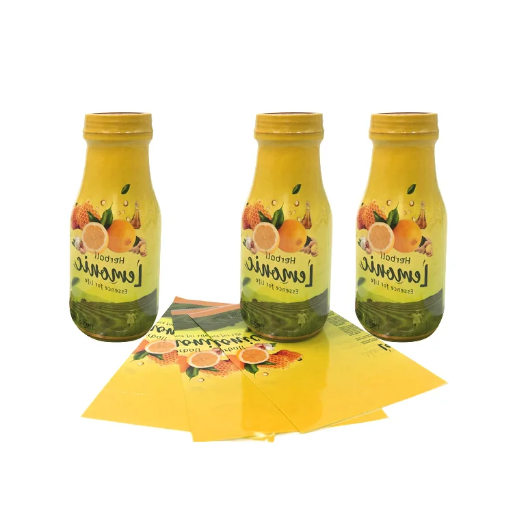 LDPE  Shrink Sleeve Label Manufacturer Round Bottle Sleeve Shrink Label