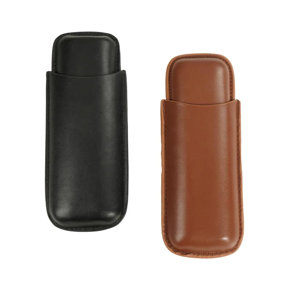 Portable PU Leather Cigar Bag Cigar Travel Case