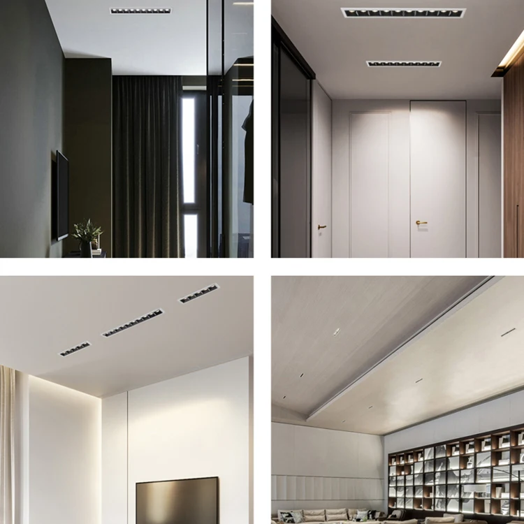 High Quality Commercial SMD Wall Washer Showroom Light Spot 20w Led recessed Linear Ceilings Downlight