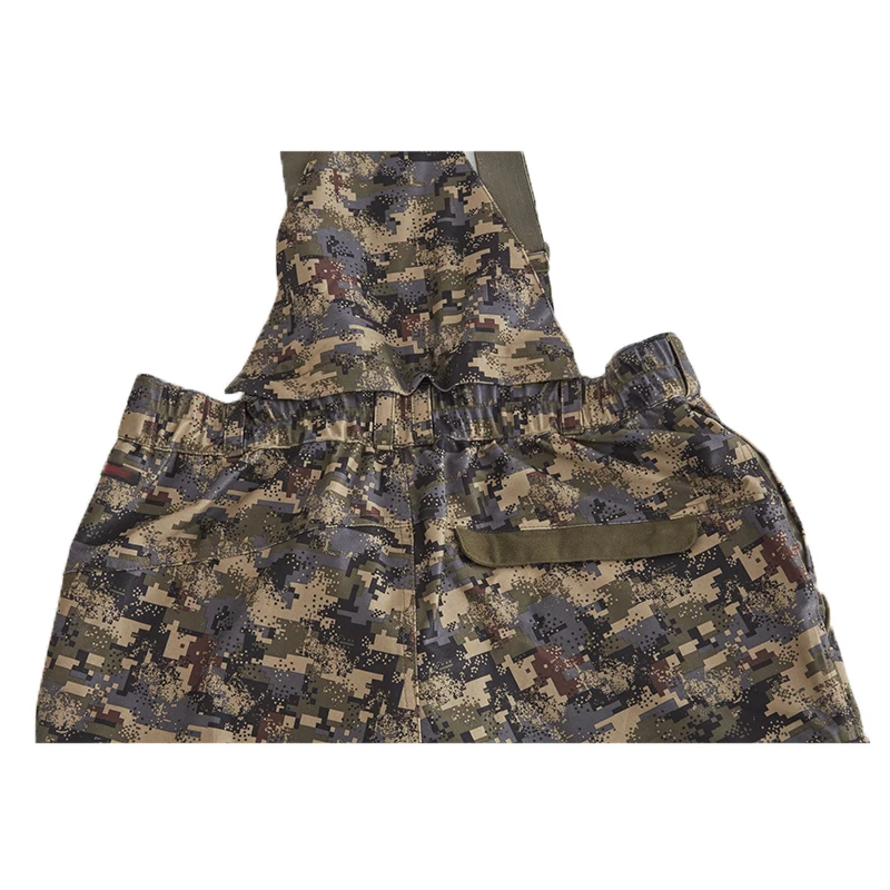 Factory Direct Supply Outdoor Camouflage Waterpoof Hunting Cargo Pants With Suspenders