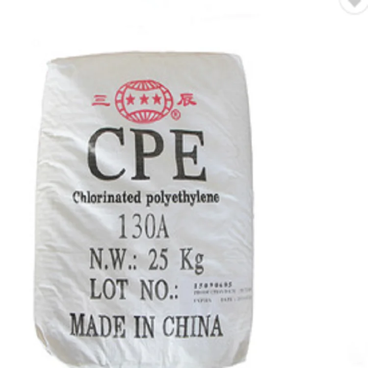 Заводской экспорт Хлорированный Полиэтилен cpe CPE135A CPE130A CPE140B CPE135B