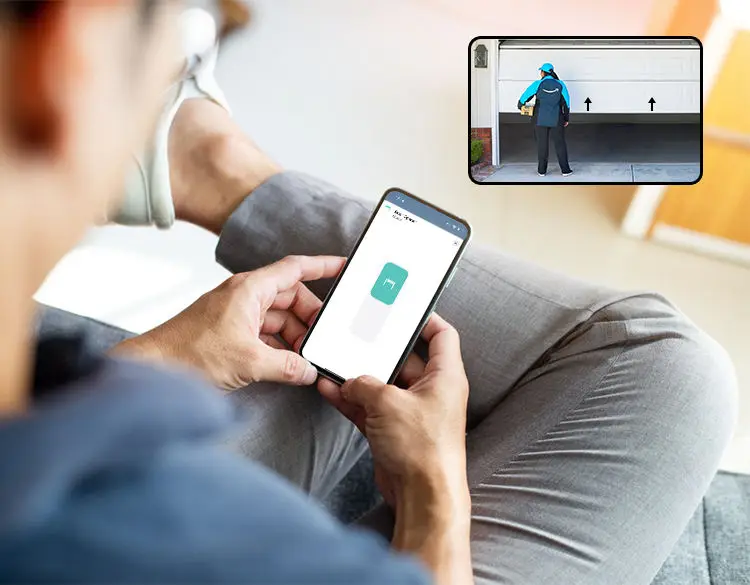 AGSHOME Matter Smart Garage Door Opener Remote,Garage Door Wireless Controller Compatible with Homekit Google Assistant