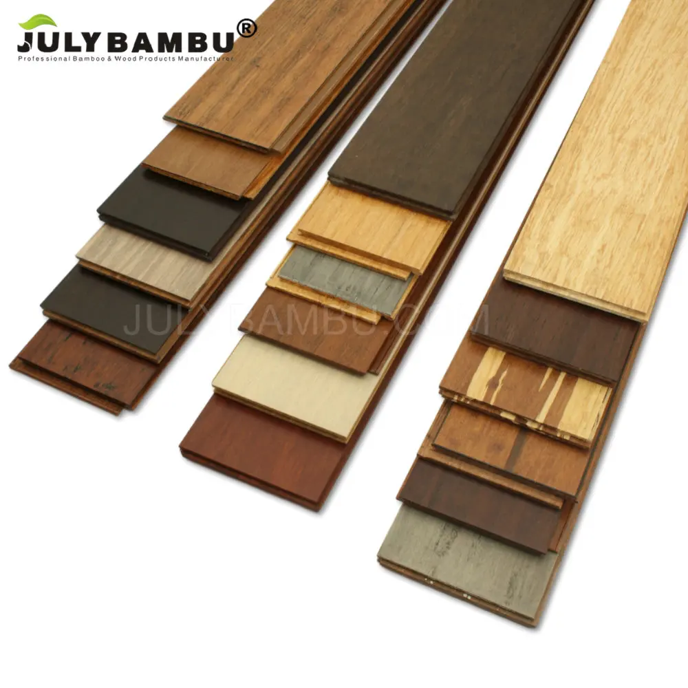 Good Price For European Stand Permanent Strand Woven Waterproof Flooring Pisos De Bamboo