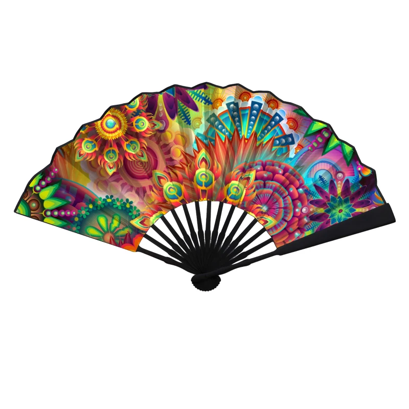 Factory Manufacture Folding Elegant Wedding Party Customized Bamboo Hand Fan