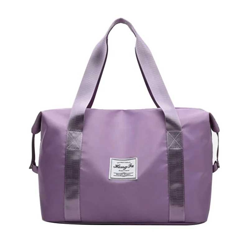 wholesale large capacity expendable trolley tote travel handbag storage yoga gym bag
