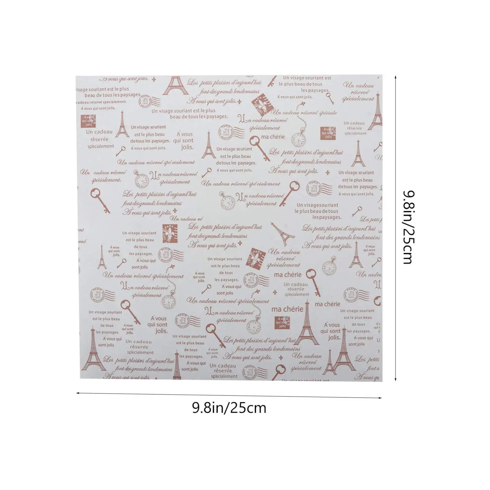 Food Wrap Greaseproof Wax Sheets Food Custom Printed Greaseproof Food Wrapping Paper For Deli Bread Packaging