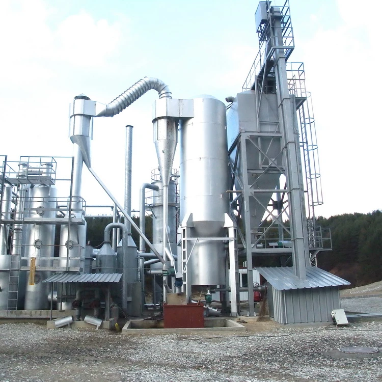 200KW Rice Husk biomass fluidize bed gasifier/ Gasification Power Plant