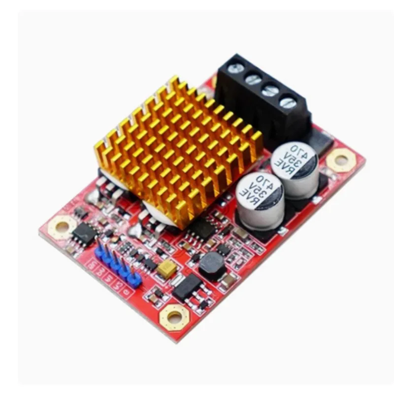 High-Power H-Bridge Motor Driver Module for 30A DC Motors with 12-30V Input and High Switch Frequency