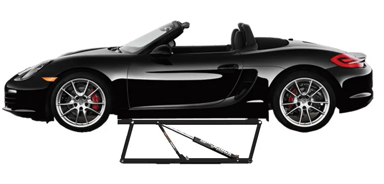 2500KG CE certification L520E Mobile quick jack lift portable car lift