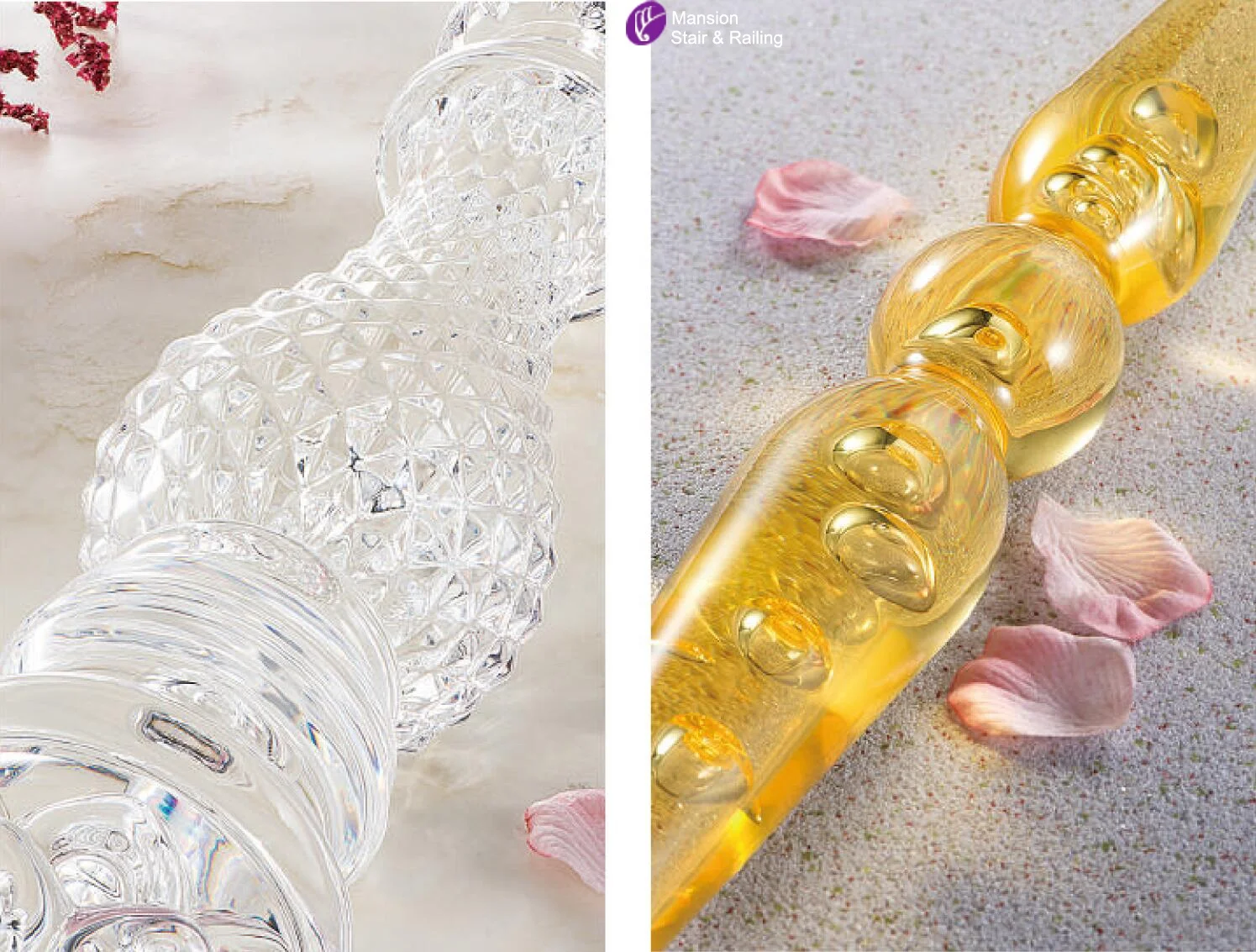 Decorative Bubble Acrylic Balustrade