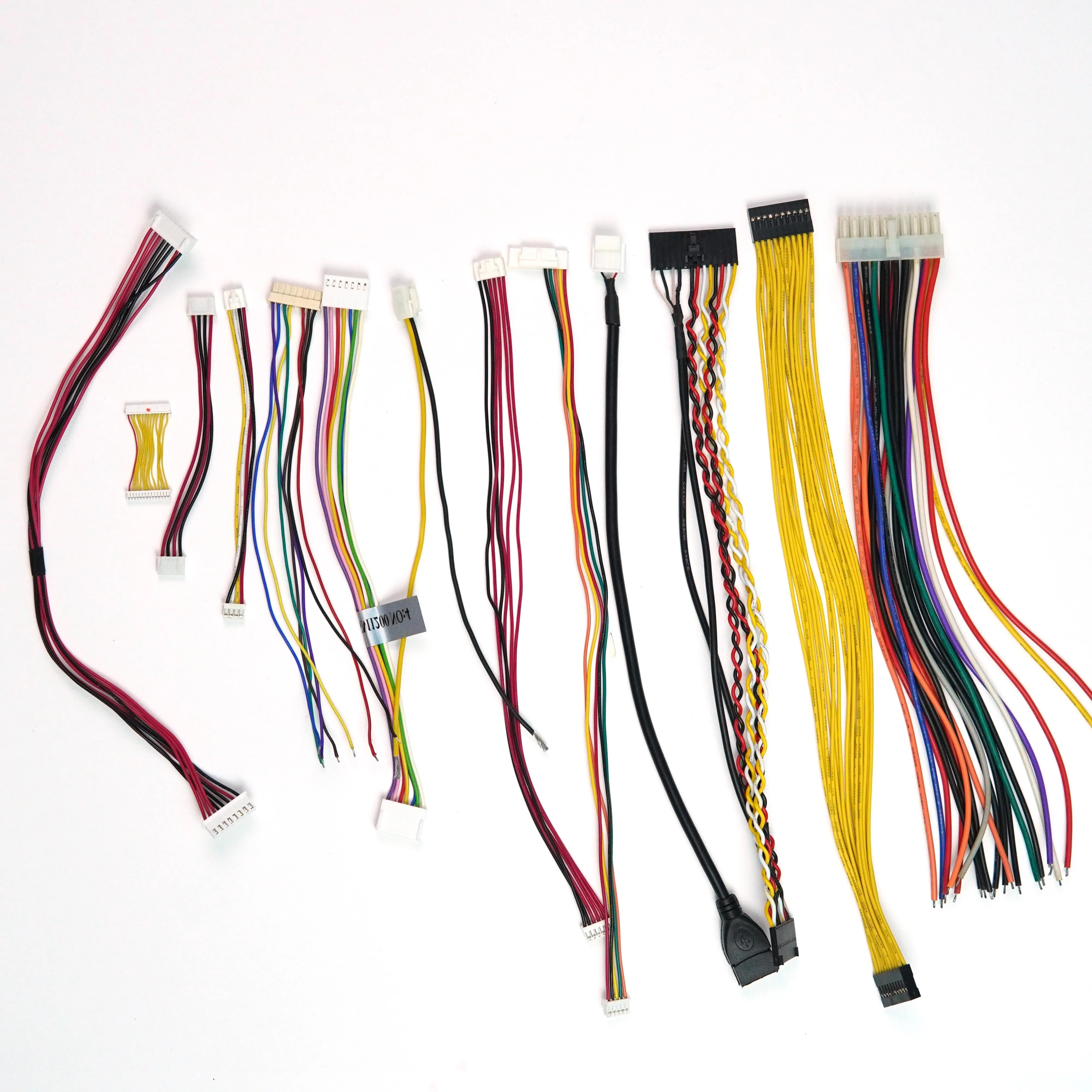 JST TE Molex Wire Harness SH ZH PH XH SM 1.0 1.5 2.0 2.54 Amass Lvds Cable Complete Wiring Harnesses