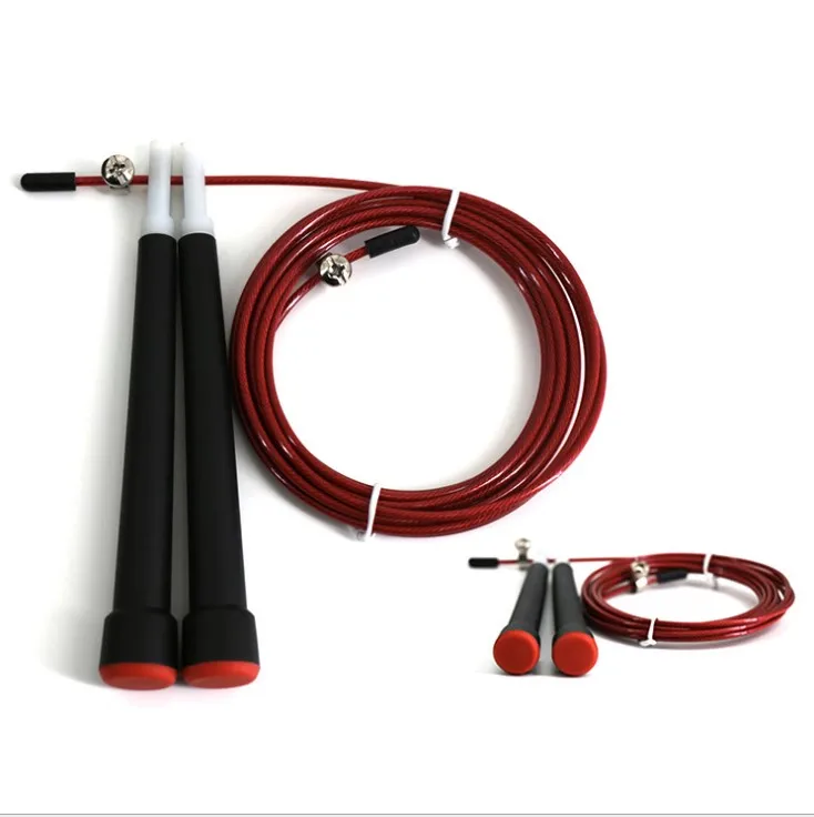 
Speed plastic steel wire adjustable skipping jump ropes 
