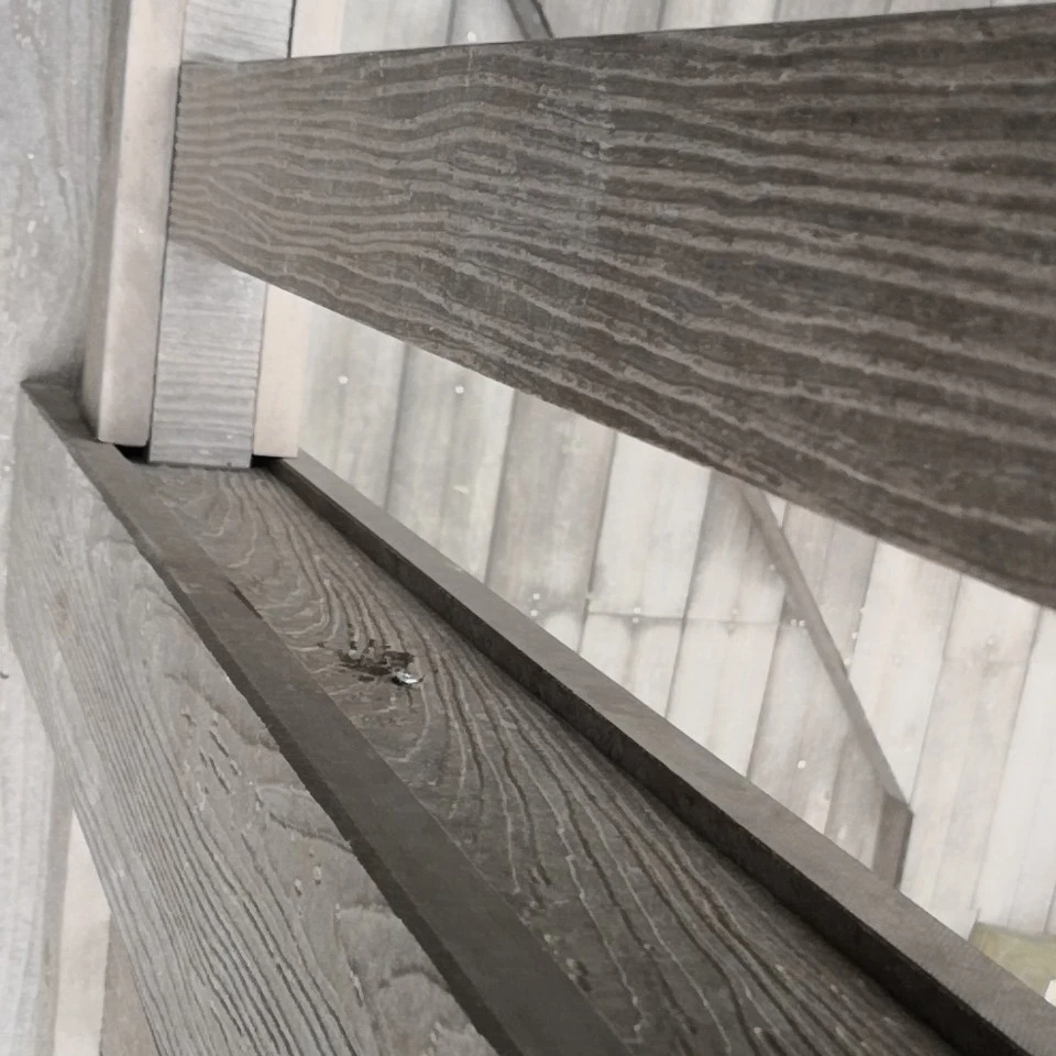 Patio/terrace railing fiber cement staircase railing cement balcony railing designs fiber hand banisters