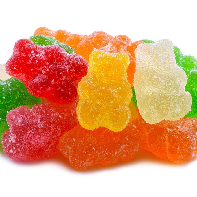 OEM/ODM Vegan Natural Pectin Peach Flavor Improve Sleep Melatonin Gummies