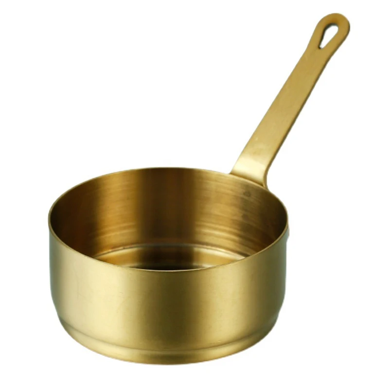 Mini Cup Container for Serving Milk Coffee Cream Salad Dressing Stainless Steel Gravy Pourer Dish Salad Dressing Server