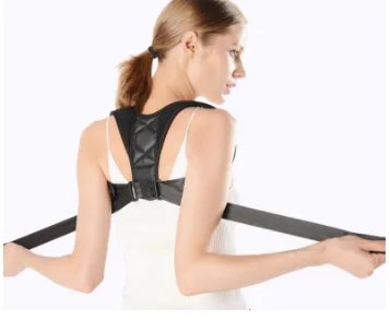 Neoprene Adjustable Back Posture Corrector Clavicle device Shoulder Brace Pain Relief