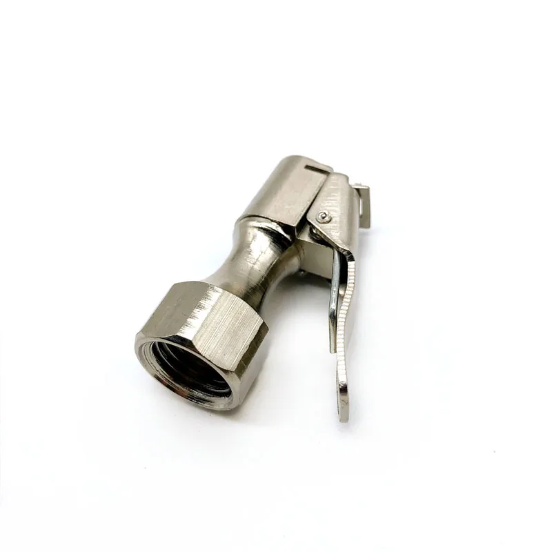 TOPSUN зажим клапана автомобильной шины сопла насоса из твердой латуни быстрое подключение металлический шланг адаптер