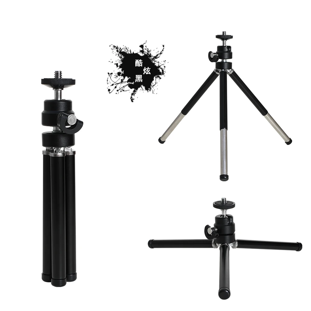 SLAMOE Aluminum Alloy Adjustable Extendable Portable Light Tripod For Gopro Hero 1 2 3 HD Action Sports Camera Accessories
