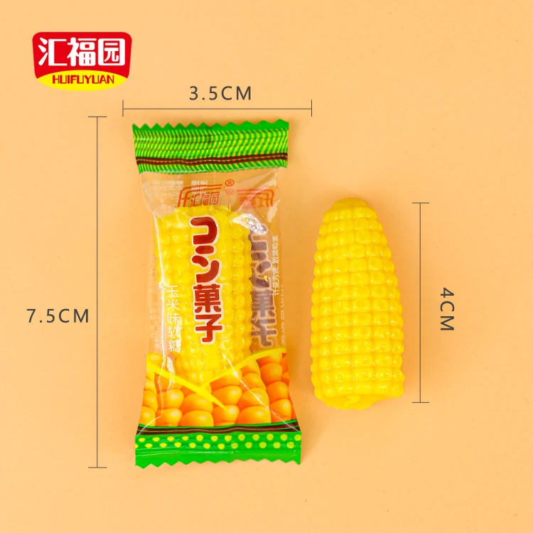 Free sample factory price bulk packing soft candy corn jelly