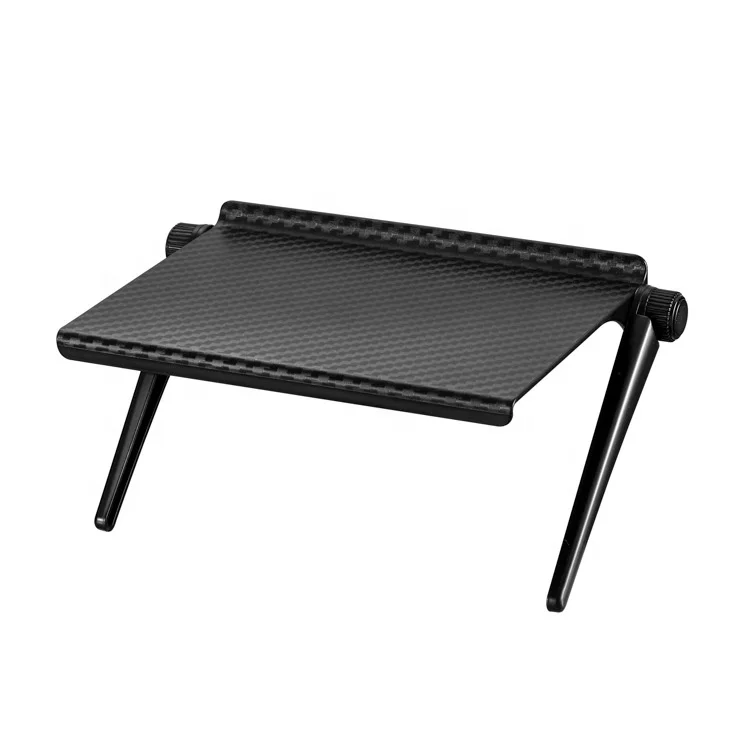 YUYANG Adjustable Monitor Top Storage Bracket TV Display Shelf Router Bracket Organizer Rack